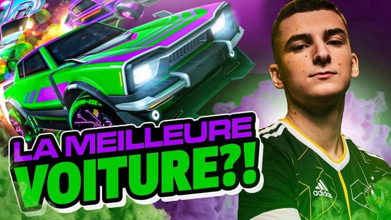 MUSTY FLICK AVEC LA NOUVELLE MEILLEURE VOITURE SUR ROCKET LEAGUE !!