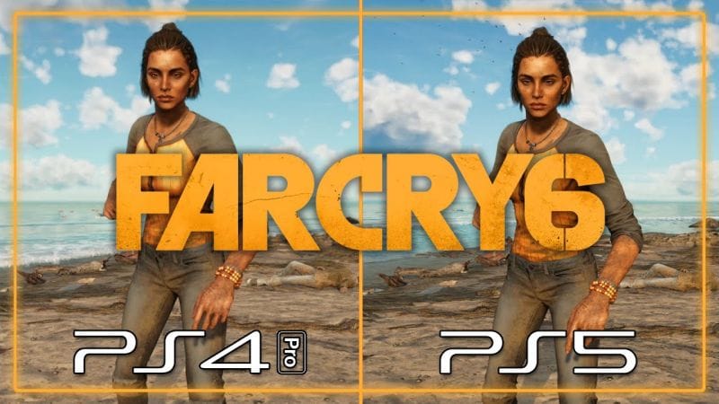 FAR CRY 6 : Comparatif PS4 PRO vs PS5 ! 🔥