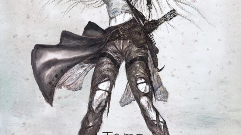 Quand Yoshitaka Amano tire le portrait a Lara Croft