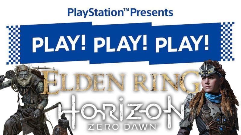 PS5 : Sony annonce un événement en direct avec Horizon Forbidden West et Elden Ring - La ligne d'Horizon y apparaît.