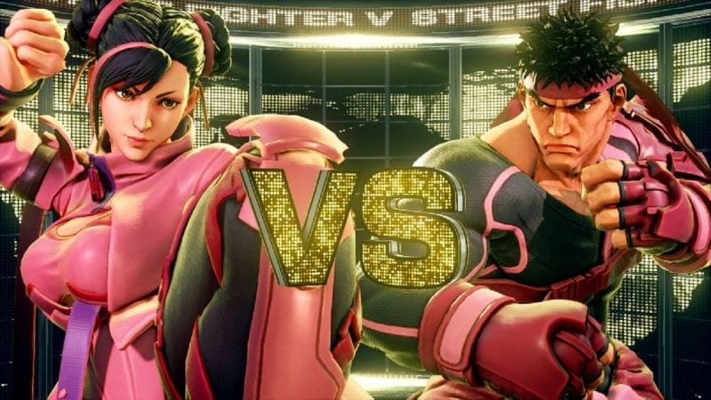 Street Fighter V : Nouveaux costumes caritatifs pour soutenir la lutte contre le cancer du sein - Une fois n'est pas costume