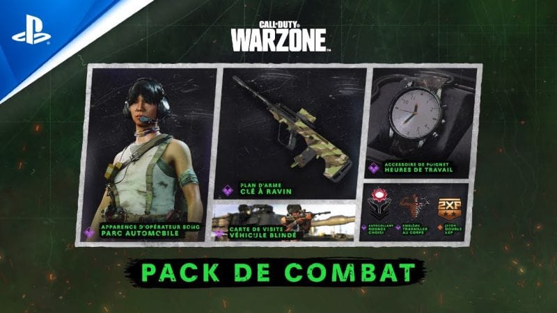 Call of Duty: Black Ops Cold War & Warzone - Trailer du Pack de combat de la Saison 6 | PS5, PS4