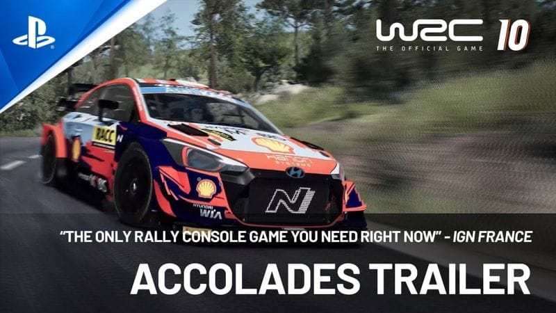WRC 10 - Accolades Trailer | PS5, PS4