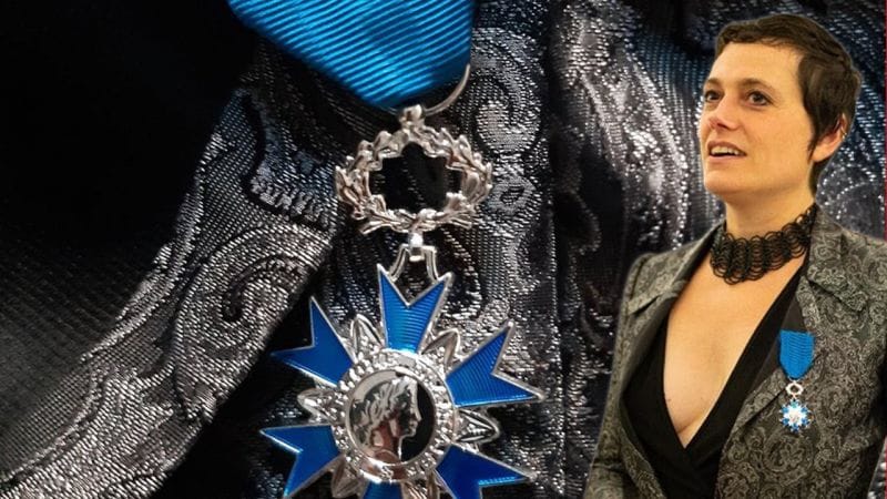 Jehanne Rousseau distinguée de l'ordre national du Mérite - Double reconnaissance pour la fondatrice de Spiders