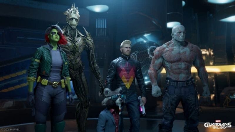 Marvel's Guardians of the Galaxy pèsera 80 Go sur PC et 50 Go sur PS4 et PS5