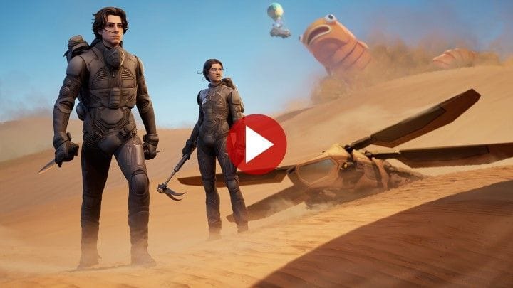 Fortnite : Paul Atréides et Chani de DUNE arrivent dans le Battle Royale !