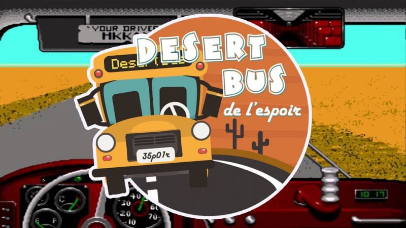 Le Desert Bus de l'espoir revient en novembre pour un nouveau marathon caritatif