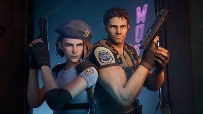 Fortnite : des skins de Chris Redfield et Jill Valentine de Resident Evil introduites en vidéo