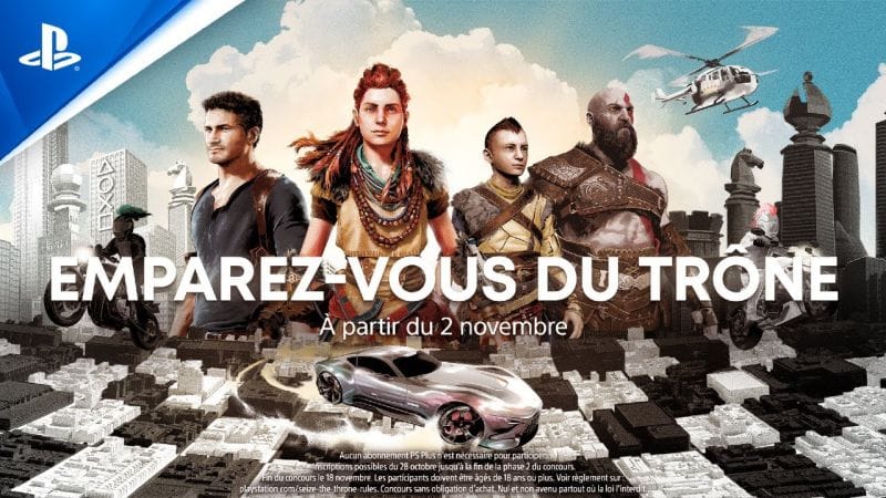 Emparez-vous du trône - Jouez, et gagnez des récompenses exclusives | PS4, PS5