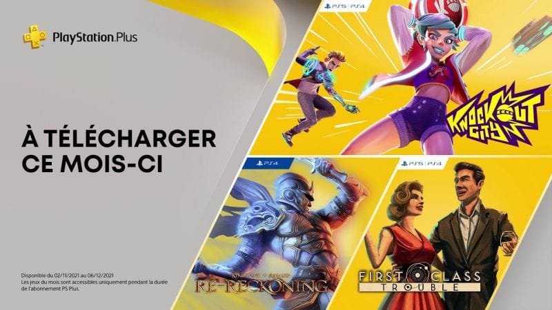 PlayStation Plus | Novembre 2021 | 6 jeux : Knockout City, First Class Trouble, The Persistence, etc