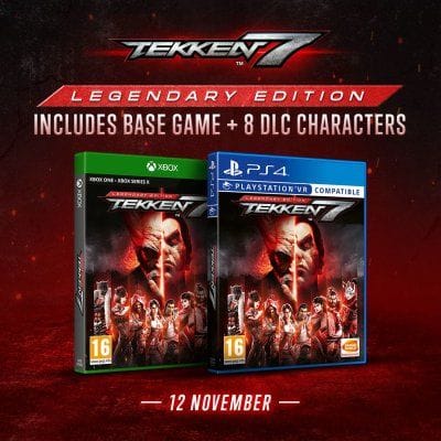 Tekken 7: Legendary Edition, une nouvelle édition physique annoncée et datée sur PS4 et Xbox One