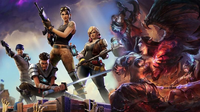 Fortnite x League of Legends, crossover insoupçonné leaké entre les deux géants