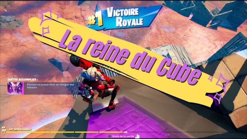 On fait la Mission pour débloquer La reine du Cube