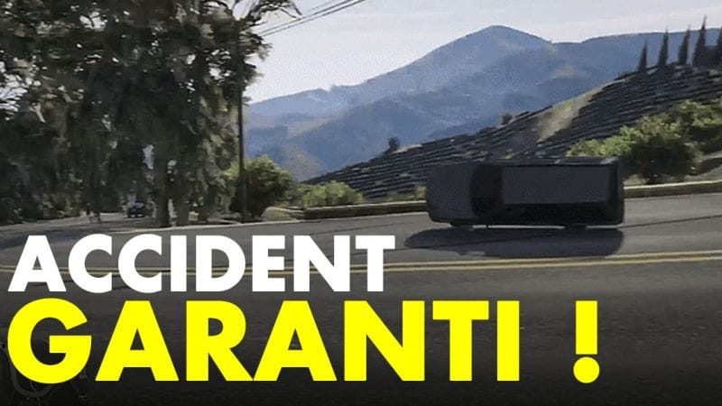 Tous les PNJ de GTA 5 ont des accidents sur cette route !…