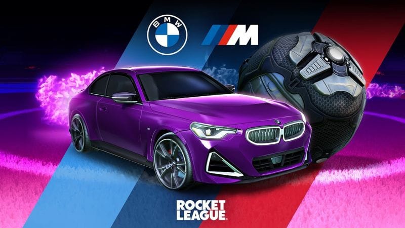 Rocket League BMW M240i Trailer