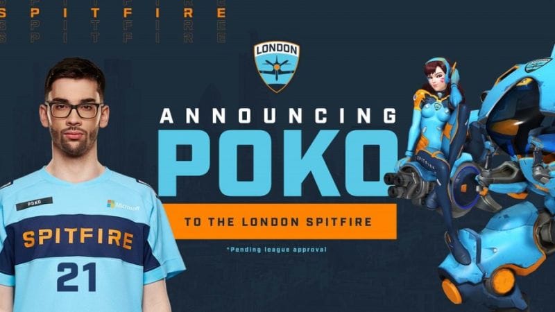 Poko change de maillot pour la prochaine saison de l'Overwatch League