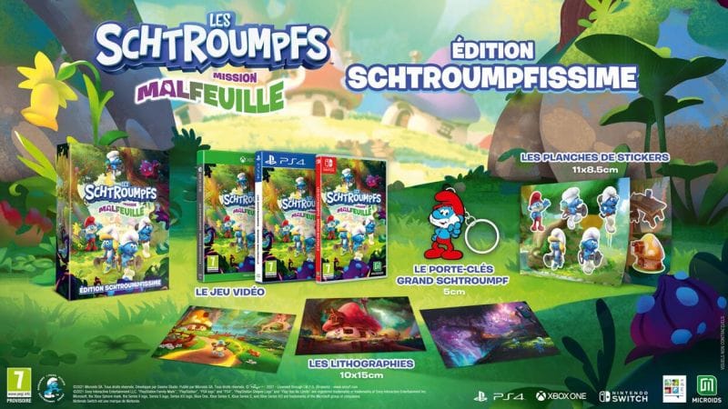 Les Schtroumpfs - Mission Malfeuille est désormais disponible sur consoles et PC !