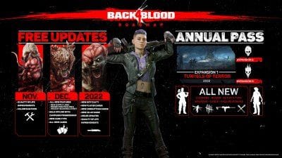Back 4 Blood : une feuille de route pour les mises à jour gratuites et DLC jusqu'en 2022