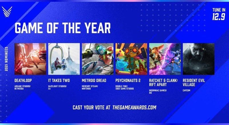 [The Games Awards] Et les nommés sont