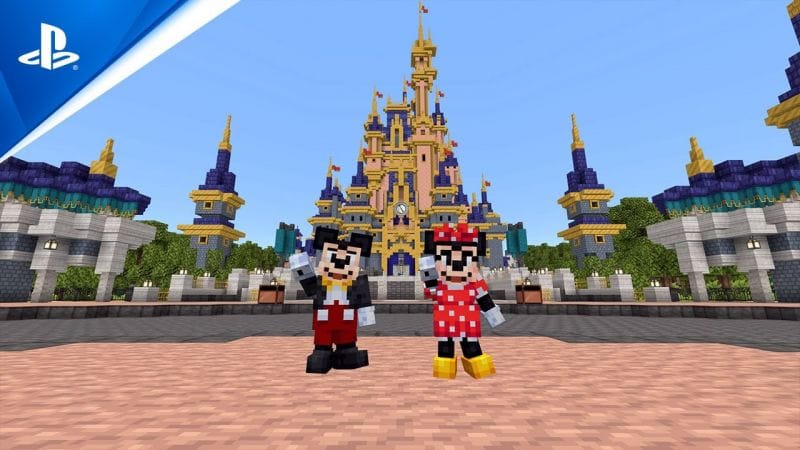 Minecraft x Walt Disney Magic Kingdom DLC - Official Trailer | PS4