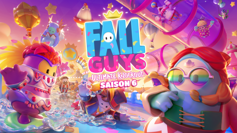 Fall Guys: la saison 6 sur le thème du cirque bientôt présentée