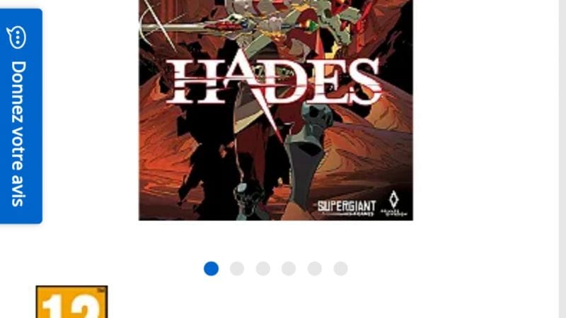 Hades PS4 à 13.90€ chez Leclerc