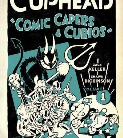 Cuphead : Cabrioles et autres curiosités, la bande dessinée à l'ancienne éditée en français par Pix'n Love