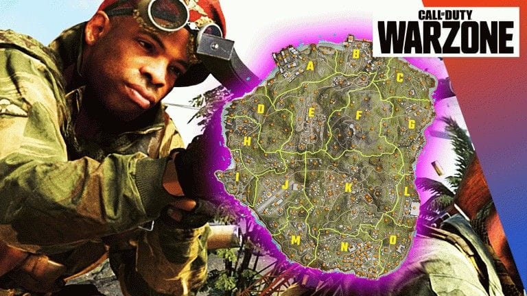 Warzone : tous les points d'intérêts de la nouvelle map Pacific révélés