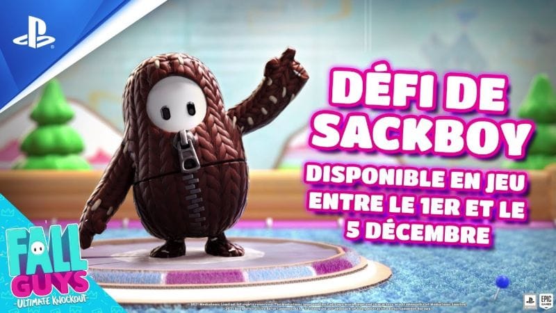 Fall Guys - Trailer de l'événement Sackboy | PS4