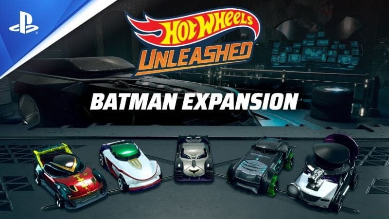 Hot Wheels Unleashed - Trailer de l'extension Batman | PS4, PS5