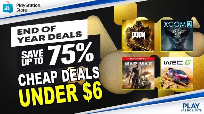 PS STORE End Of Year PSN Deals Under $6 | Super Cheap PSN Deals