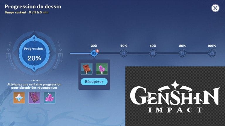 Genshin Impact, l'événement web "Carnet de voyage" est de retour : 80 primo-gemmes à récupérer