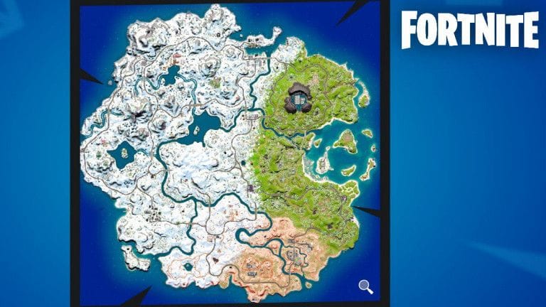 Fortnite, Chapitre 3 : la carte entièrement dévoilée ! Préparez-vous