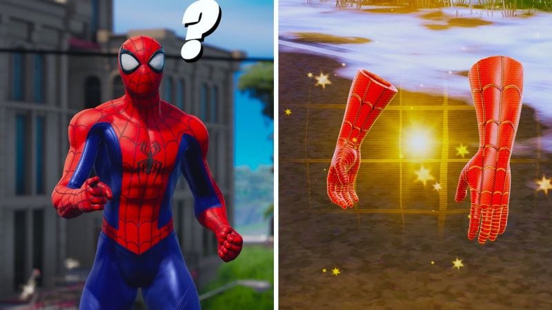 Où se trouve le lance-toiles de Spider-Man sur Fortnite
