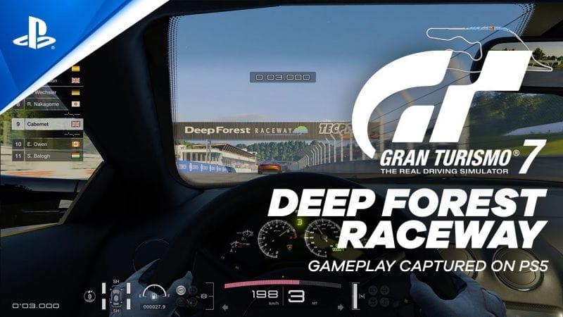 Gran Turismo 7 - Trailer de gameplay sur le circuit Deep Forest - 4K | Capturé sur PS5