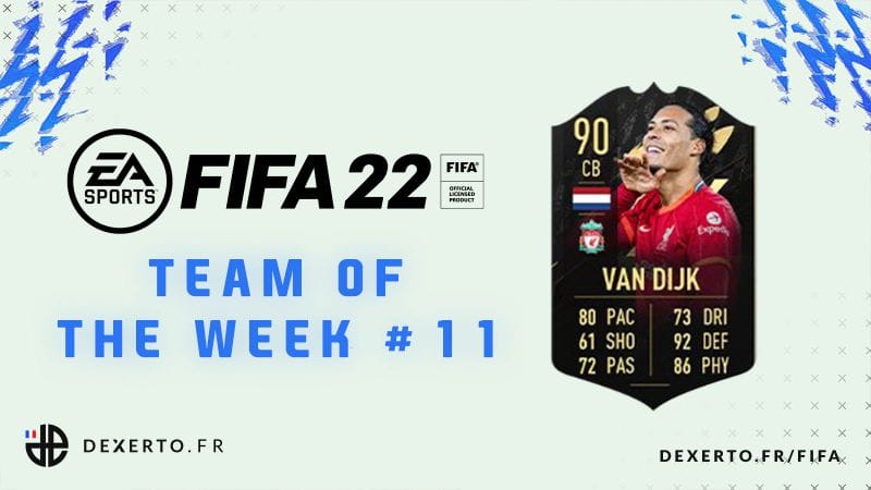 La TOTW #11 de FIFA 22 a été révélée : Van Dijk, Gündoğan, Lopes