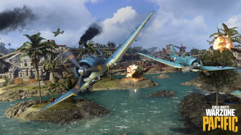 L'incroyable nouveau trailer de Warzone Pacific met en vedette les avions