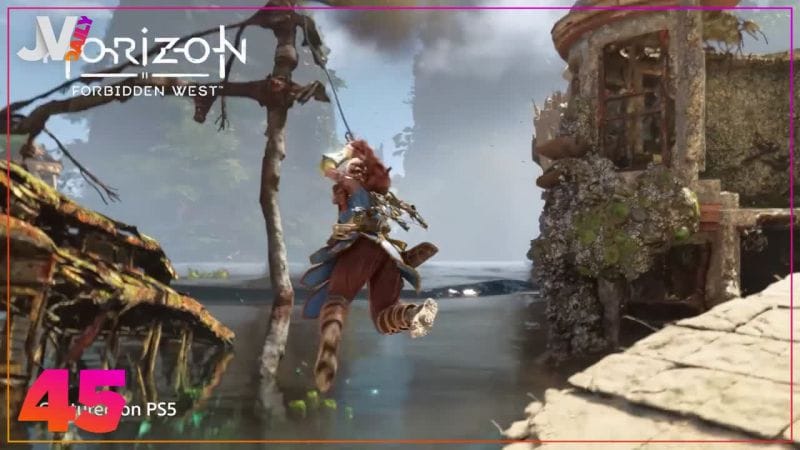 Horizon Forbidden West : découvrez les combats dans de nouvelles séquences splendides ! - jeuxvideo.com