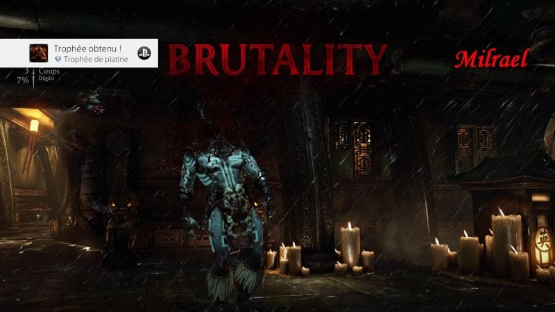220ème trophée #platine et 100% pour Mortal Kombat X