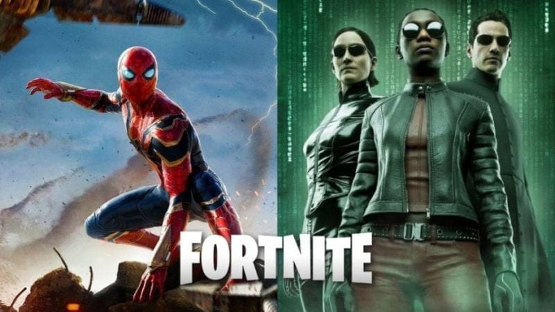 Matrix et Spider-Man No Way Home : le teasing du partenariat avec Fortnite est bien en place !