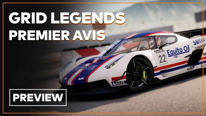 GRID Legends : On y a joué, un jeu de course ambitieux ? Preview en vidéo
