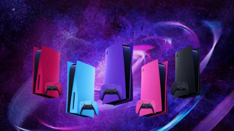 PS5 : Sony présente les nouvelles couleurs de la console et des manettes