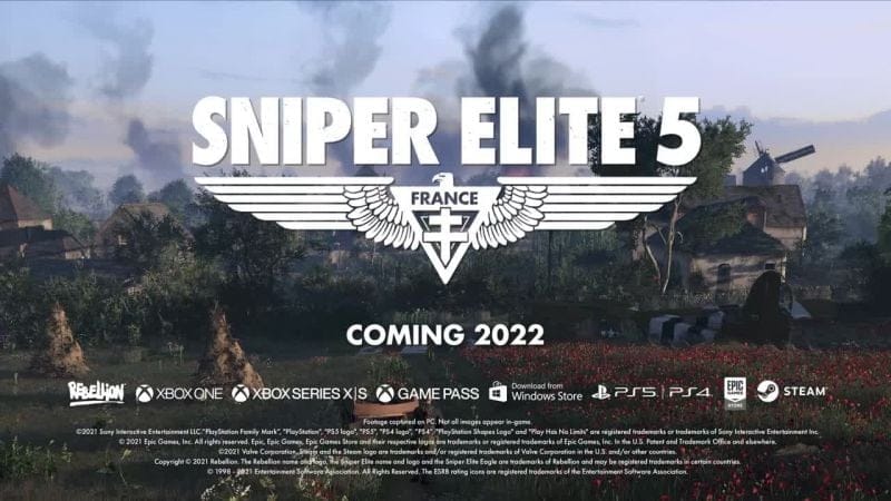 Bande-annonce Sniper Elite 5 : le célèbre jeu d'infiltration et de tir revient 5 ans plus tard ! - jeuxvideo.com