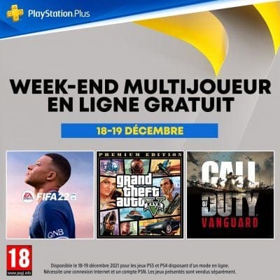 PS4 et PS5 : un week-end d'accès au multijoueur gratuit sans PlayStation Plus avant Noël