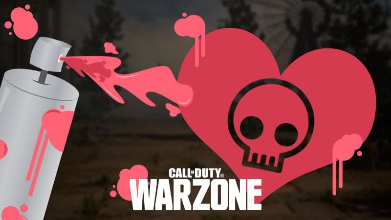 Warzone : Un piège imparable avec le spray de peinture cœur amuse la communauté