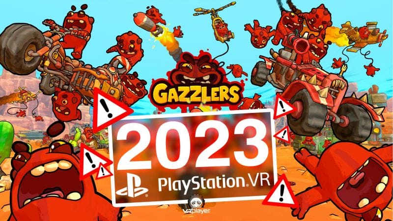 Le VR Shooter GAZZLERS annoncé sur PlayStation VR pour 2023 ! WTF?