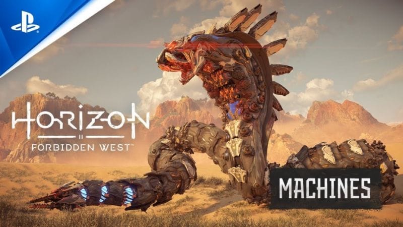 Horizon Forbidden West : les nouvelles machines en vidéo