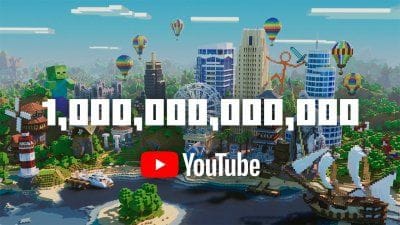 Minecraft : 1 000 000 000 000 de vues sur YouTube et 100 000 arbres bientôt plantés