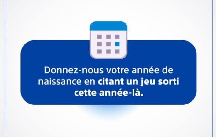 Un jeu de votre année de naissance