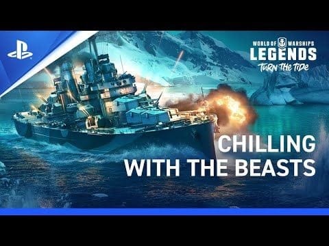 World of Warships Legends - Trailer de l'événement "Prenez l'air avec les monstres" | PS4